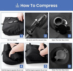 BAGAIL TPU Vacuum Bag for Travel, Reusable Compression Bag - Image 5