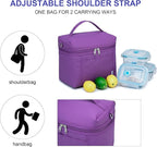 NOL Natural Organic Lifestyle Insulated Lunch Bags - Image 6