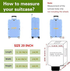 Luggage cCover Protector Clear PVC Suitcase Covers - Image 2