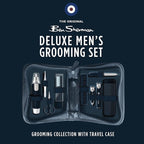 Ben Sherman Nail Clipper Set for Men, Nose Hair Trimmer, Tooth Brush, Scissors - Image 4