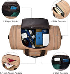Dimayar Expandable Duffle Bag for Men, 50L Large-Capacity Weekender, - Image 4