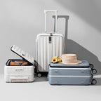 Hanke 26 Inch Large Luggage Suitcase Top Opening Aluminum Frame Travel Luggage - Image 8
