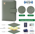 Melsbrinna Premium Leather Passport Holder Covers Case, Waterproof Rfid - Image 3