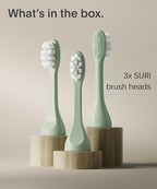 SURI Recyclable Plant-Based, Electric Toothbrush Heads - Image 8