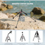 NEEWER Portable Desktop Mini Tripod Aluminum Alloy 20''/ 50cm Desk Tripod - Image 9