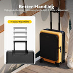 LEVEL8 Top Opening Carry on Luggage Hardshell, Large Suitcases - Image 5