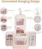 Narwey Checked Hanging Travel Toiletry Bag - Image 2