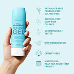 Ebanel Exfoliating Face Scrub Peeling Gel 2 Pack, Brightening Moisturizing Cleanser, Dead Skin Remover for Face, Exfoliating Facial Wash with Centella, Hyaluronic Acid, Vitamin C & E