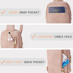 Telena Small Sling Bag for Women Leather Crossbody Fanny Packs Chest Bag for - Image 7