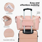 LONG VACATION 6 Piece ABS+PC Hardshell Luggage Set - Image 5