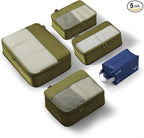 5 Set Compression Packing Cubes by SOARSAIL