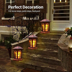 Solar Outdoor Waterproof Hanging Lantern, Yard Decorative Solar Lights PVC - Image 4