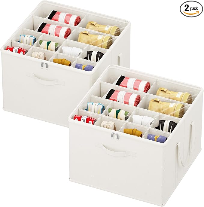 Lifewit Shoe Storage Organizer for Closet, Fits 12-16 Pairs, Large Shoe Box by Lifewit
