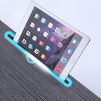 Home Office Lap Desk with Storage Drawer, Cup and Phone Holder, Laptop Bed Tray - Image 6