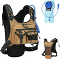 USA Original Patent Running Hydration Vest Backpack, Lightweight Chest Pack by CriuageDirect
