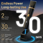 Electric Razor for Men, IPX7 Waterproof Versatile Shaver for Temple, Ear Hairs - Image 5