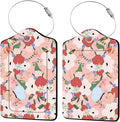 2 Pack Floral Luggage Tag for Suitcase by Unknown