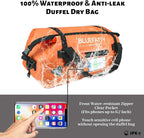 Waterproof Motorcycle Duffel Bag Roll Top Dry Duffel Bag - Image 2
