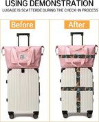 Luggage Straps for Suitcases, Adjustable Travel Belt, Durable Wide Luggage Strap - Image 4