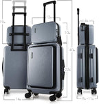 22 Inch Carry On Luggage 22x14x9 Airline Approved, Carry On Suitcase - Image 2