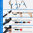 Overmont 7075 Aluminum Trekking Poles - Image 6