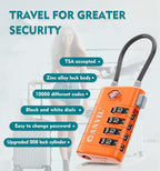 ANVIL 4 Digit Luggage Locks, TSA Locks - Image 5