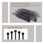 PERFEHAIR Vented Hair Brush - Quick Blow Drying, Lightweight, Detangles & Styles, Ideal for Men, Women with Fine & Medium-Length Hair, Perfect for Travel & Daily Use