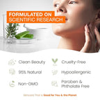 Cucumber & Aloe Face Serum - Dermatologist Tested, Hydrates & Moisturizes Dry Skin, Reduces Redness, Soothing, Anti-Aging, Cruelty Free Korean Skin Care For All Skin Types - 1.69 oz