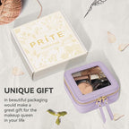 Prite Small Makeup Bag for Women Portable Clear Makeup Bag Cute Mini Waterproof - Image 7