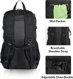WATERFLY Lightweight Packable Hiking Backpack: 30L Foldable Travel Daypack - Image 5