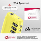Puroma 2 Pack TSA Approved Luggage Lock, 4 Digit Combination Travel Locks - Image 2