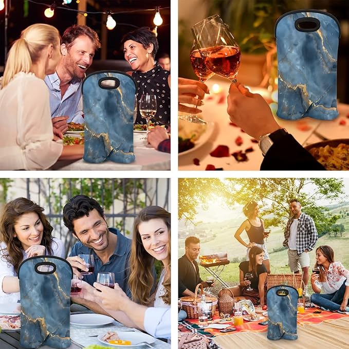 Wine Carrier Tote Personalized Bag - Image 7