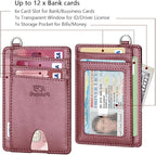 FurArt Slim Minimalist Wallet, Front Pocket Wallets, RFID Blocking, Credit Card - Image 6