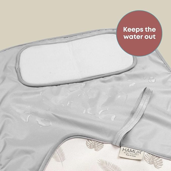 HAMUR HOME Portable Baby Changing Pad – Waterproof, Foldable & Lightweight - Image 6