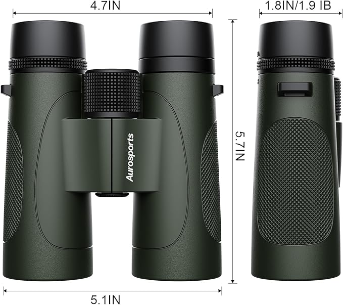 12x42 Binoculars for Adults High Powered: Waterproof HD Bird Binoculars - Image 9
