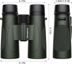 12x42 Binoculars for Adults High Powered: Waterproof HD Bird Binoculars - Image 9