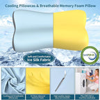 Cervical Neck Pillow, Contour Memory Foam Pillows - Image 2