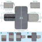 Accmor Portable Diaper Changing Pad, Waterproof Baby Changing Mat, Baby Diaper - Image 6