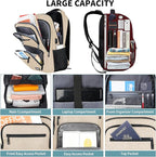 Backpck for Women, School backpacks for Girls Boys Teen, 15.6 inch Laptop Back - Image 2