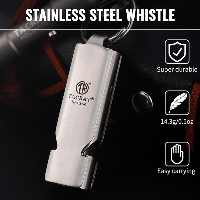 TACRAY Emergency Whistles Lifeguard Safety Whistle - Image 2