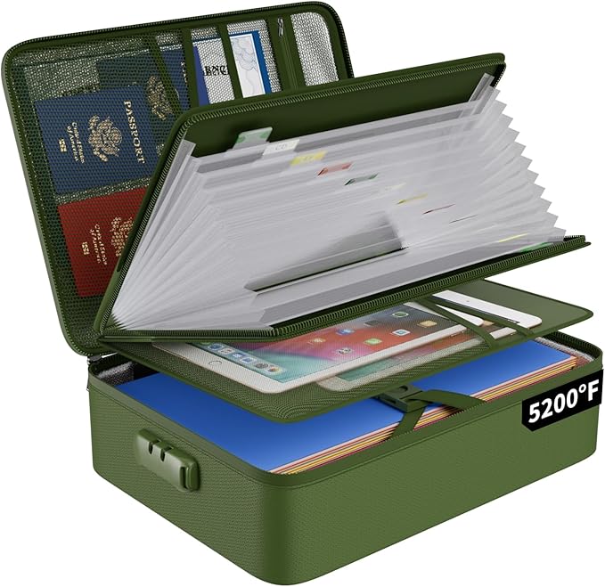 ENGPOW 5200℉ Fireproof File Organizer Bag by ENGPOW