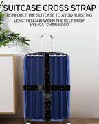 Luggage Straps for Suitcases, Adjustable Travel Belt, Durable Wide Luggage Strap - Image 5