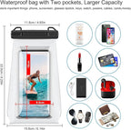 Large Capacity Waterproof Phone Pouch Floating, Waterproof Bag Case - Image 2