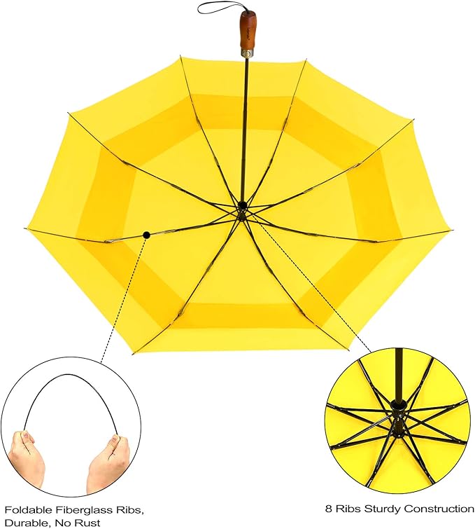 Lejorain Large Folding Golf Umbrella - Image 5