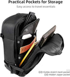 GHERSON Travel Laptop Backpack, TSA Friendly Flight Approved Carry-on Luggage - Image 3