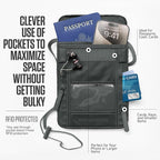 VENTURE 4TH Passport Holder Neck Wallet - Image 2