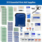 First Aid Only 313 Piece Home & Go Emergency First Aid Kit - Image 4