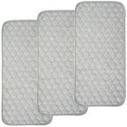BlueSnail Quilted Thicker Waterproof Changing Pad Liners 3 Count by BlueSnail