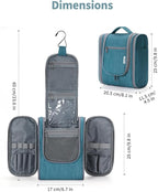 Narwey Small Hanging Travel Toiletry Bag Cosmetic Make up Organizer - Image 6