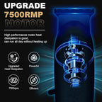 GEC Professional Men's Electric Razor & Barber Kit - Cordless Foil Shaver, Titanium T-Blades, 3-in-1 Multifunctional Trimmer for Beard, Hair, & Body Grooming – Travel-Friendly with Built-in Battery